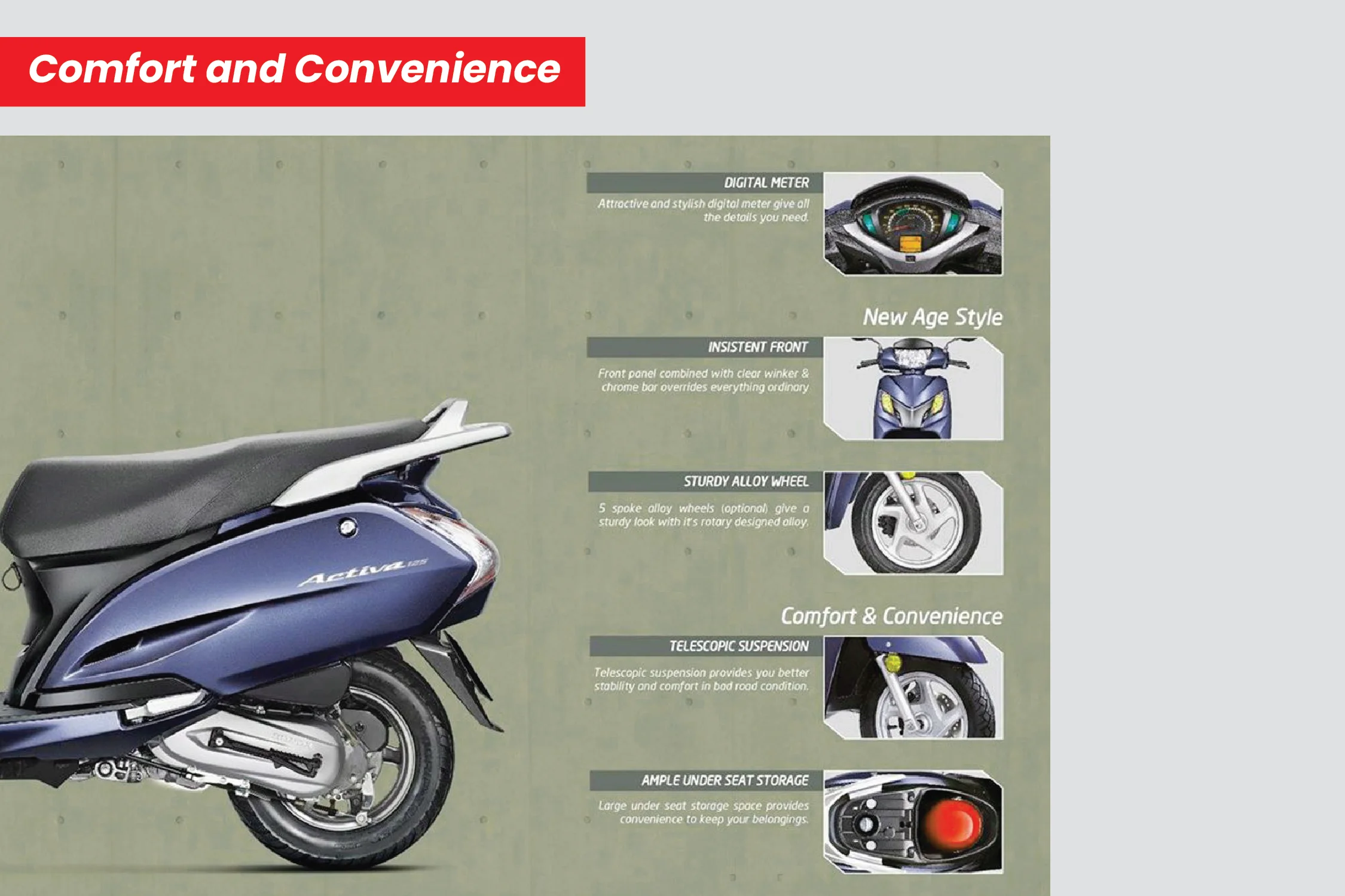 5 Reasons which makes Honda Activa 6G Road King