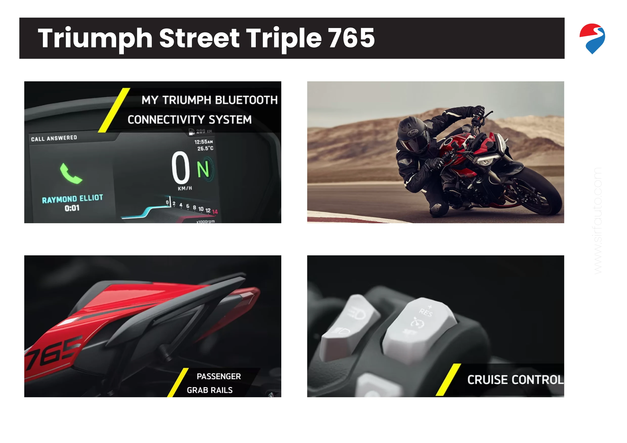 Triumph Street Triple 765 specifications