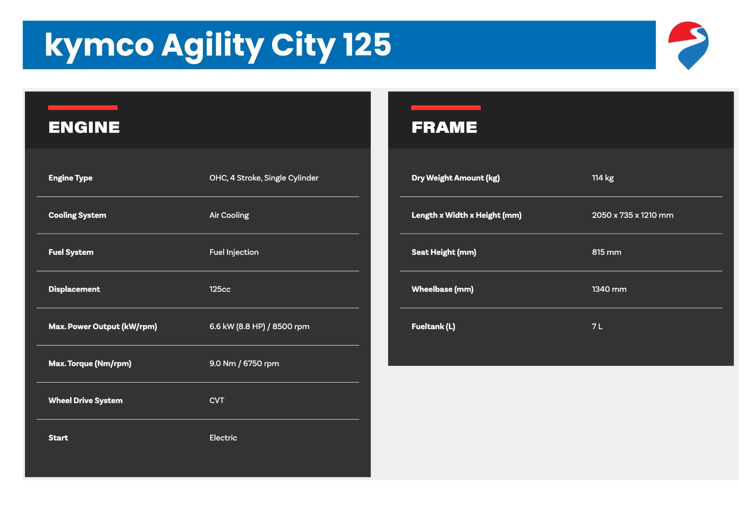 kymco agility city 125 engine